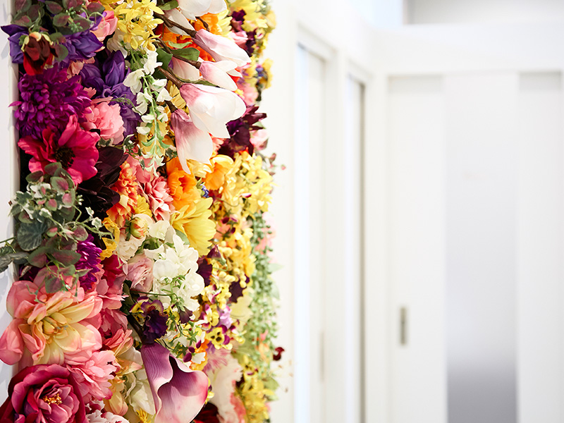 フラワーウォール